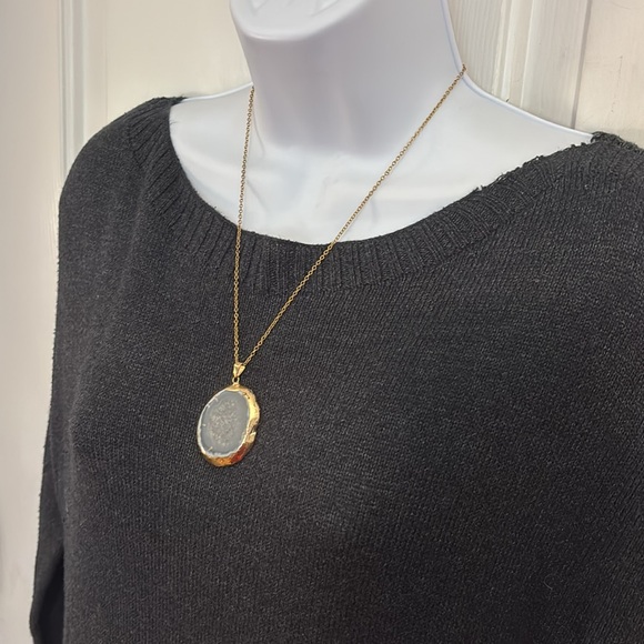 Charcoal gray sweater tunic from old navy - Picture 2 of 4